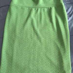Elegant Green Women's Skirt